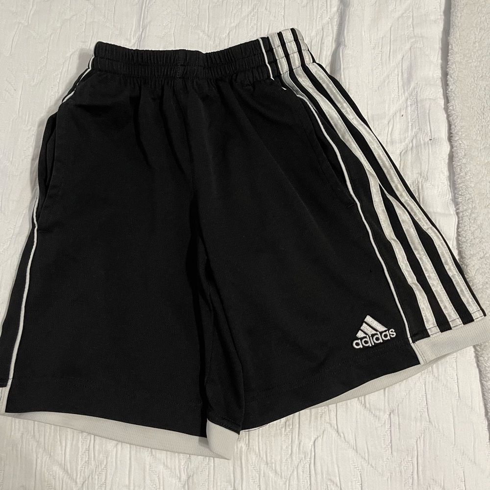 Black adidas shorts